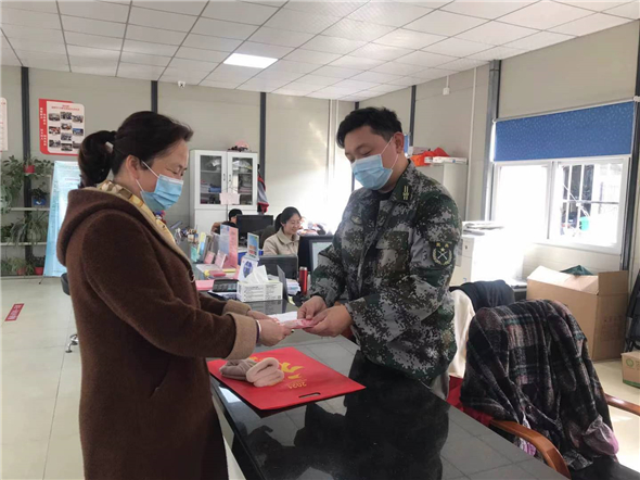 情系退役軍人 年前慰問優(yōu)撫對象