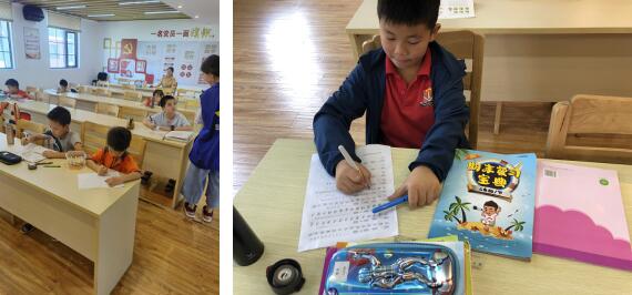 下墟社區(qū):公益暑托班開課 緩解暑期“看護(hù)難”