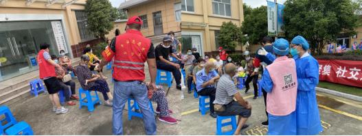 防疫有我 請(qǐng)您放心！三界村高效率完成第三次核酸檢測(cè)