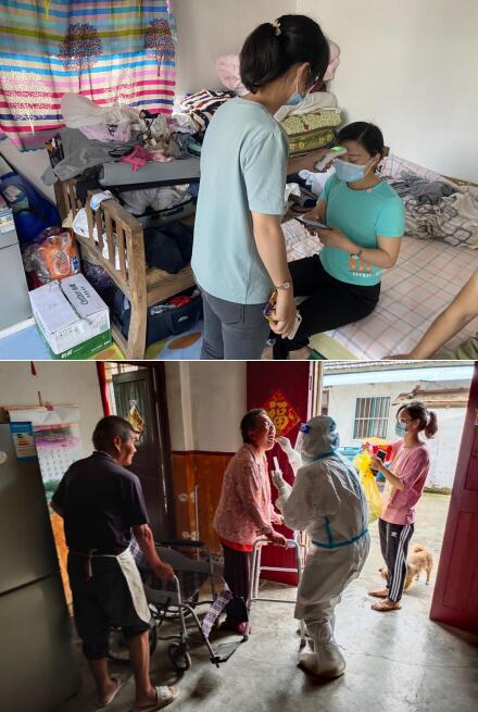 荊劉村方芳:亮麗“網格藍”守好疫情防控“責任田”