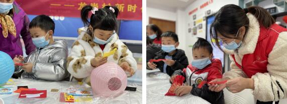 龍尚村:小小燈籠高高掛 喜迎元旦學(xué)黨史