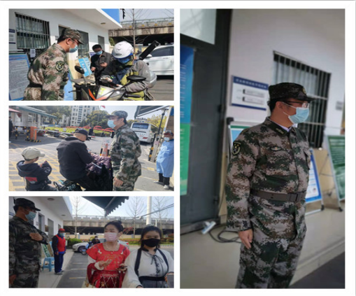 百水家園社區(qū)民兵助力抗疫 彰顯民兵擔(dān)當(dāng)