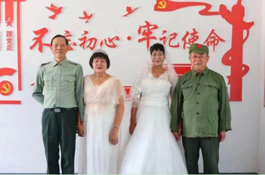 西埠村：紅色“七夕”不忘初心 攜手同行風雨與共